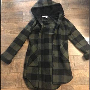 Green plaid RD style brand